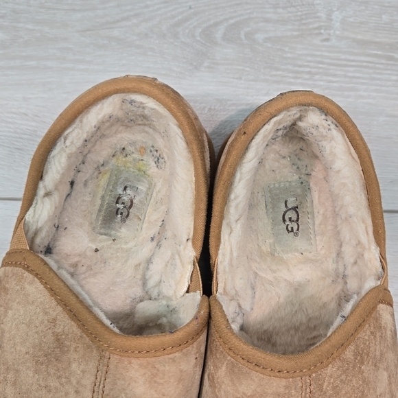 Ugg Australia Men 5650 Scuff RomeoLeather Sheepskin Slippers Slip on shoes sz 12 main image 10